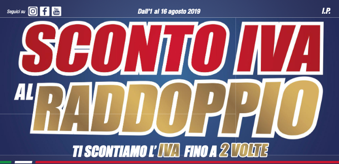 trony rende volantino del 1 agosto 2019