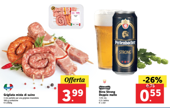 promo lidl grigliata