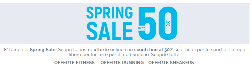 Cisalfa Sconti fino al 50%