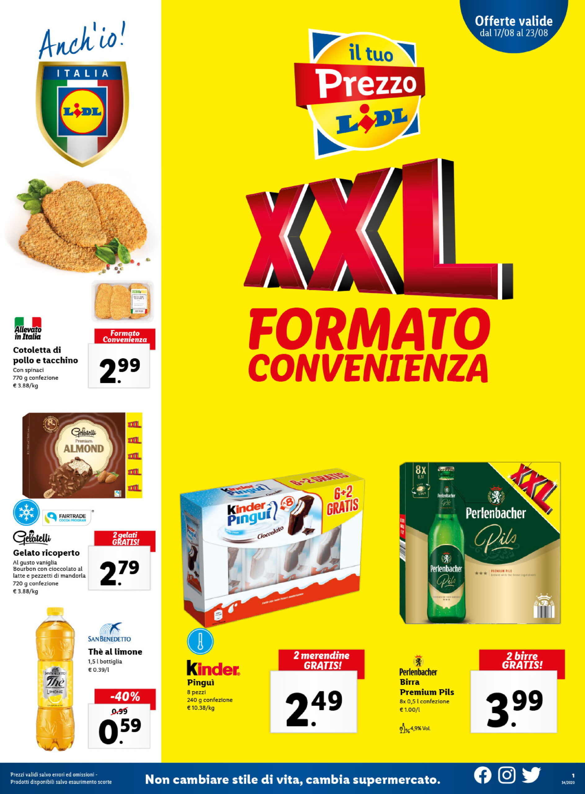 Nuovo Volantino Lidl FORMATO CONVENIENZA COSENZA PRIME