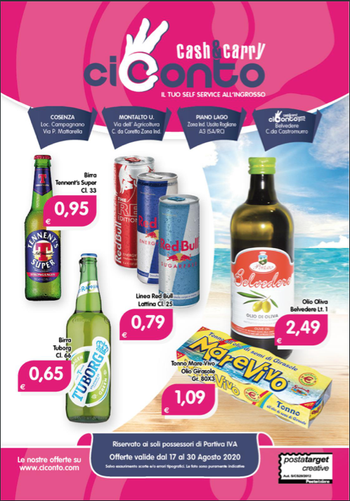 Nuovo Volantino Cash&Carry CICONTO dal 17 Ago