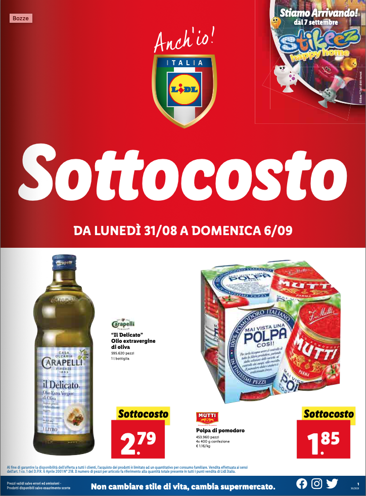 LIDL GUARDA IL NUOVO VOLANTINO SOTTOCOSTO