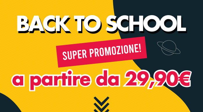 NonSoloSport:Back to school a partire da 29,90€