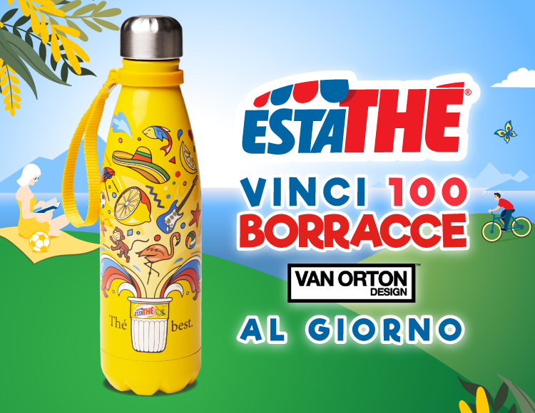 estaTHE vici 100 Borracce al giorno!