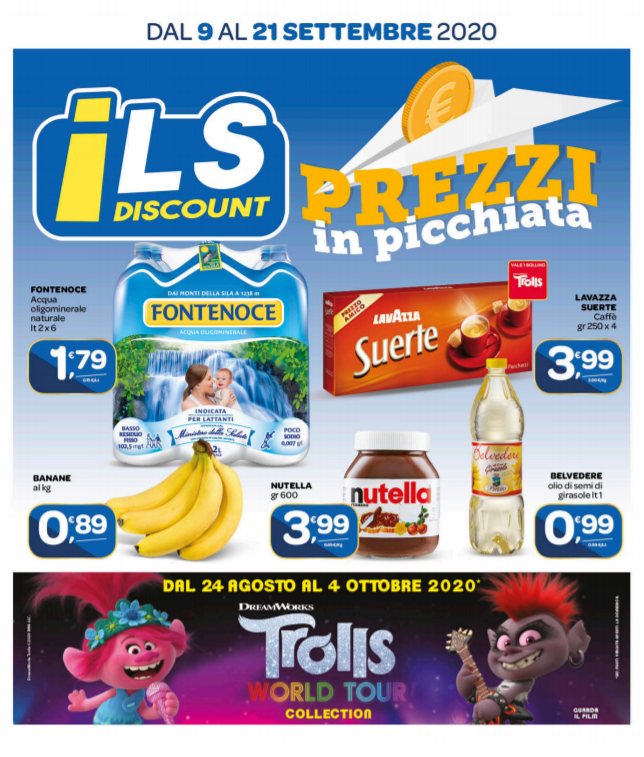 Nuovo volantino ILS Discount 9-21 Set