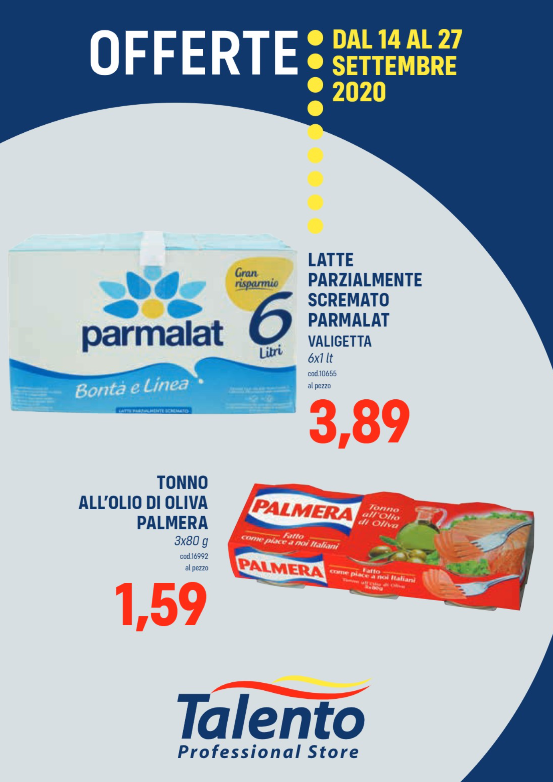 Nuovo volantino Talento Cash & Carry 14-27 Set