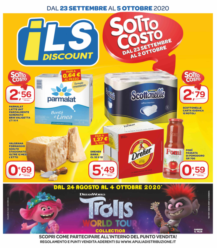 Nuovo volantino ILS discount 23 Set-5 Ott