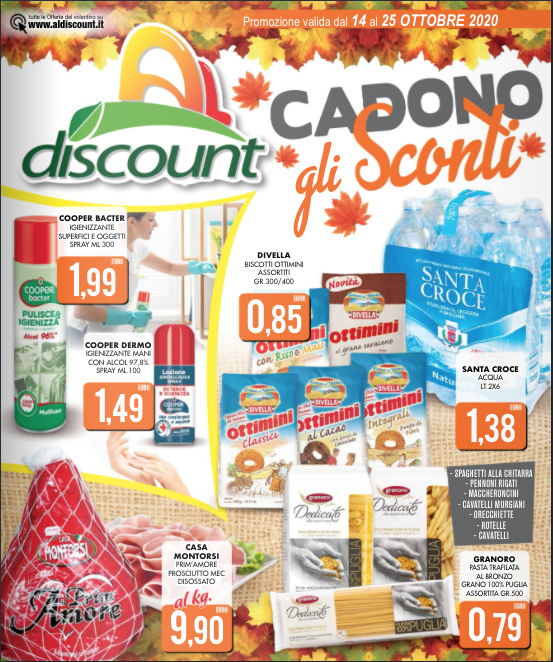 al discount cosenza volantino 14-25 ottobre 2020