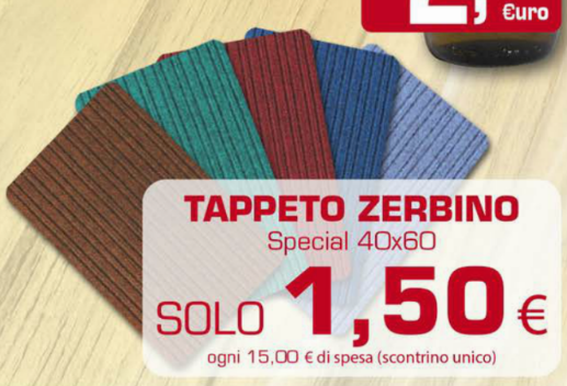 Puntoé Tappetto Zerbino a 1,50€