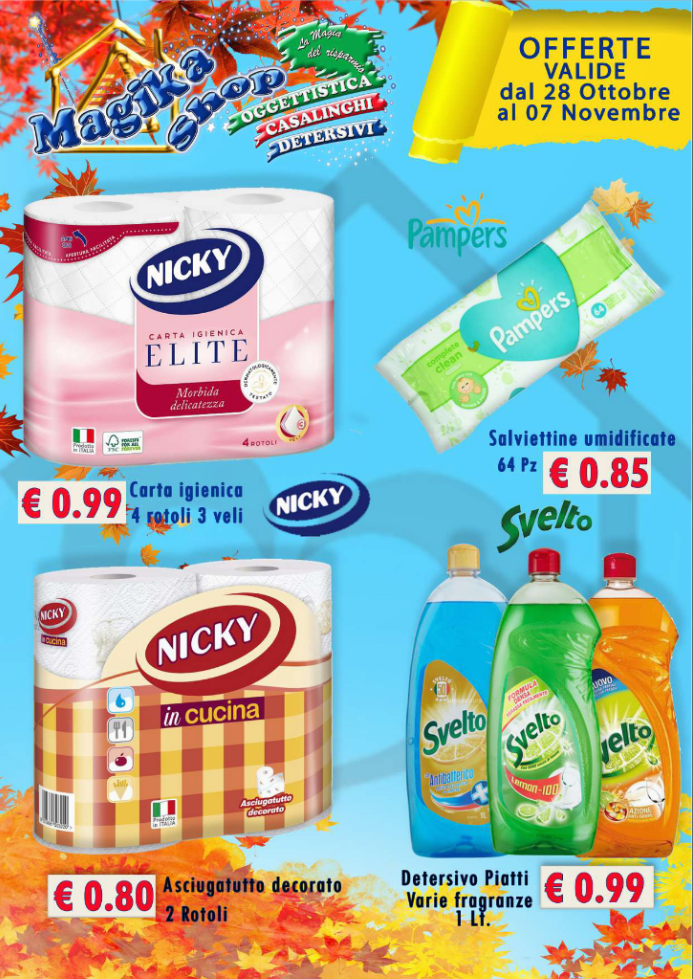 Volantino Magika Shop 28 Ott -  07 Nov