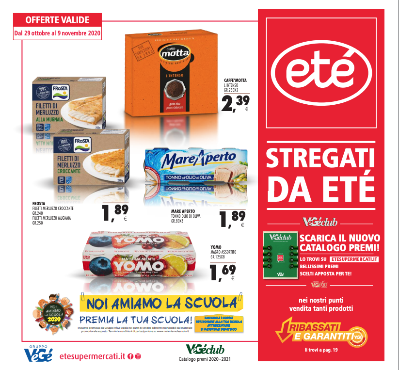 Volantino etè 29 Ott - 09 Nov