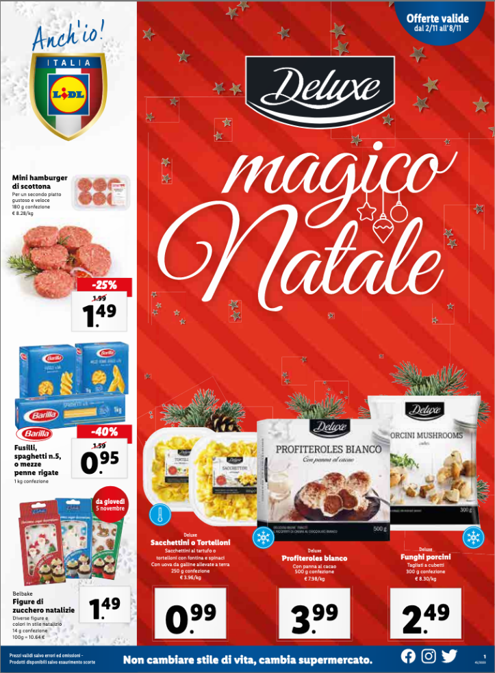 Volantino Lidl dal 02 Novembre
