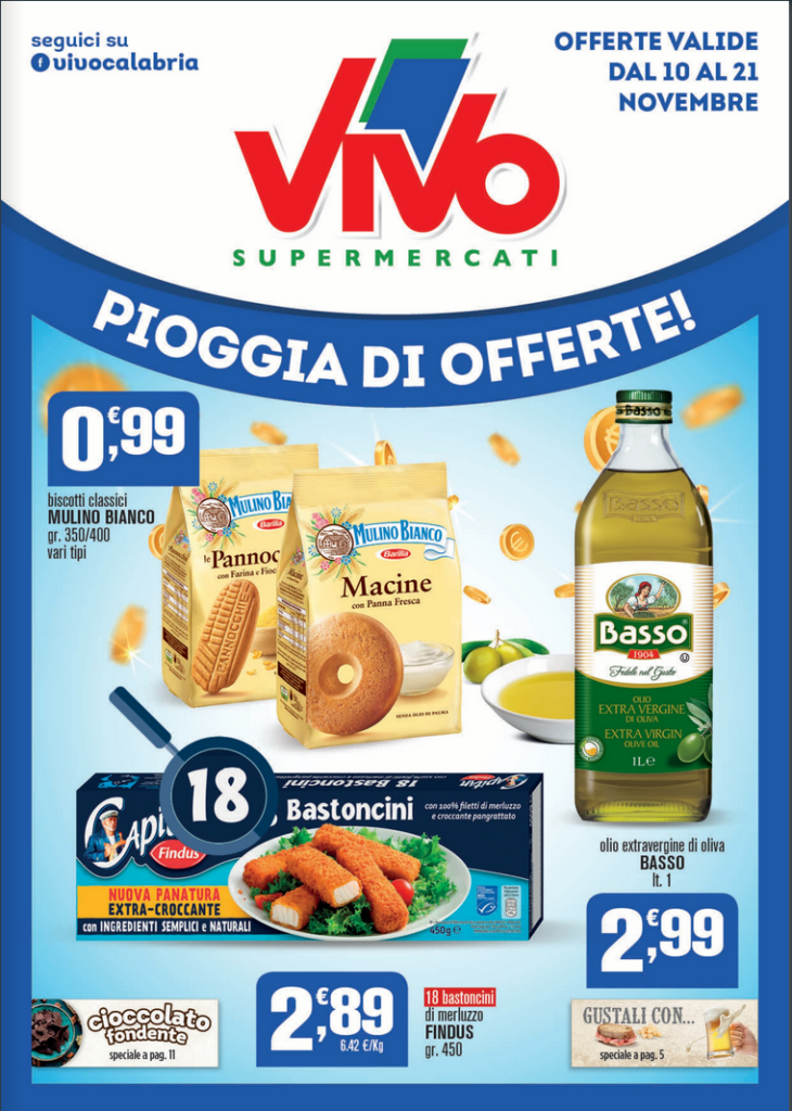 Volantino Vivo Pioggia di Offerte!