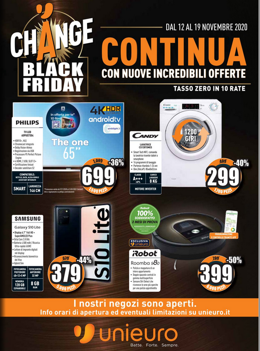Black Friday Unieuro
