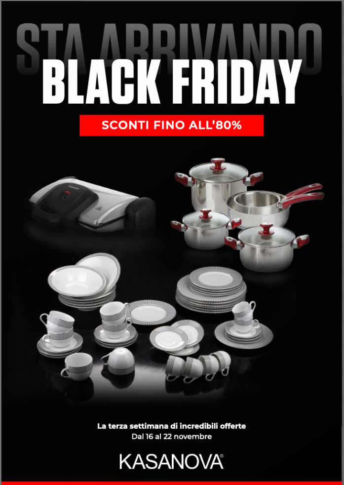 Continua il Black Friday Kasnova
