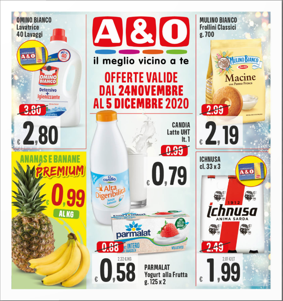 Offerte A&O dal 24 Novembre