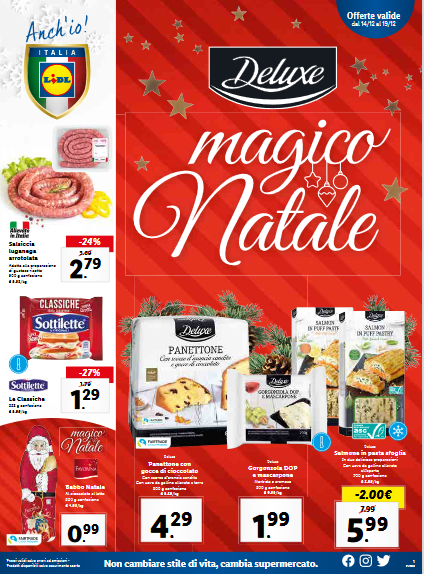 LIDL VOLANTINO MAGICI NATALE