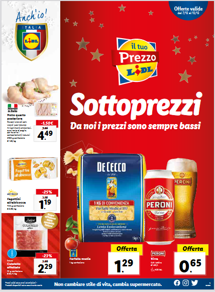 Nuovo Volantino LIDL SOTTOPREZZI dal 07/12/2020
