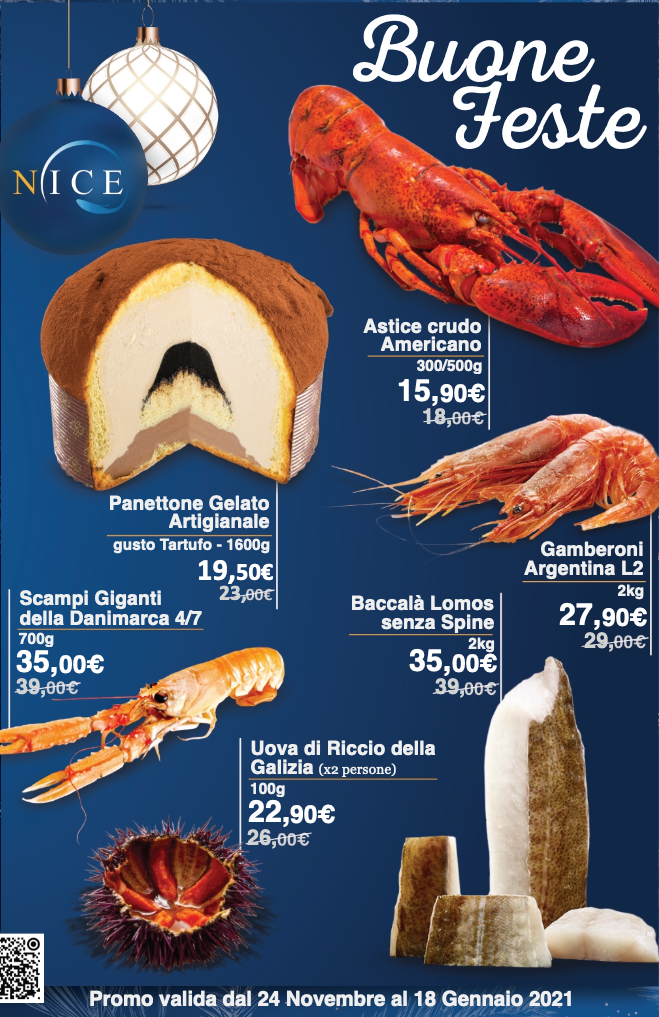 Volantino Nice Surgelati Natale 2020