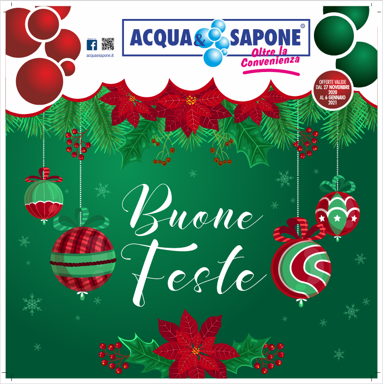 Acqua&Sapone Volantino BUONE FESTE