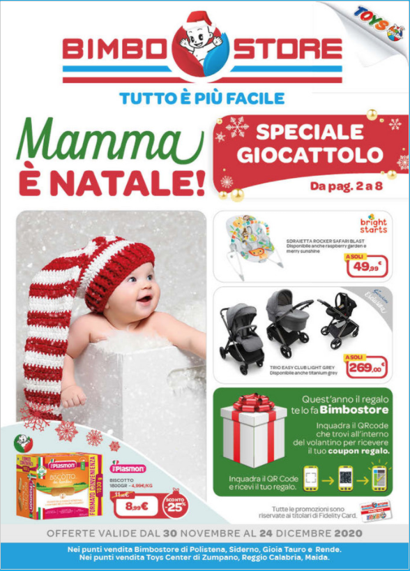 Volantino Bimbostore Mamma è Natale SPECIALE GIOCATTOLO