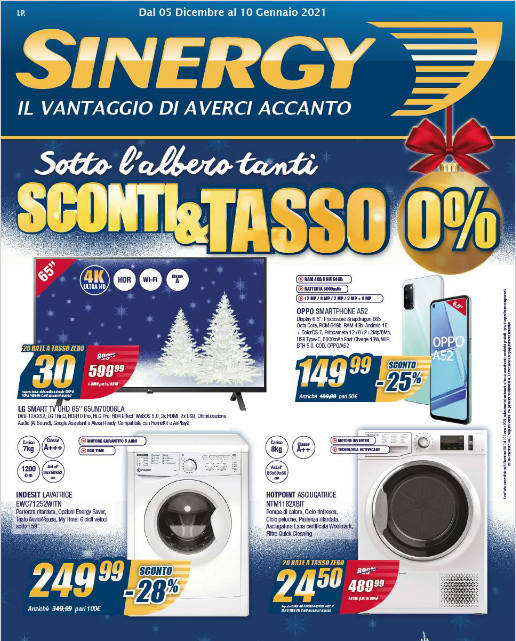 Sinergy Sconti e Tasso zero