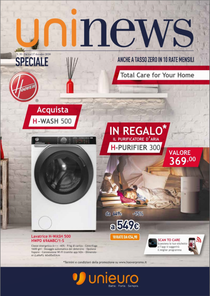 UNIEURO SPECIALE HOOVER & CANDY