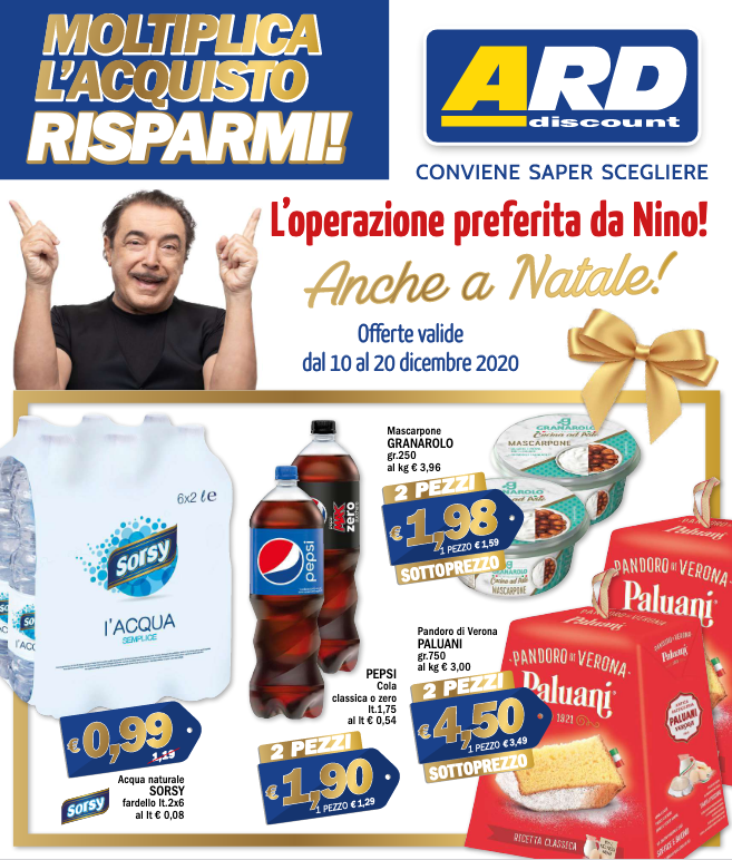 Volantino ARD moltiplica l'acquisto e Risparmi