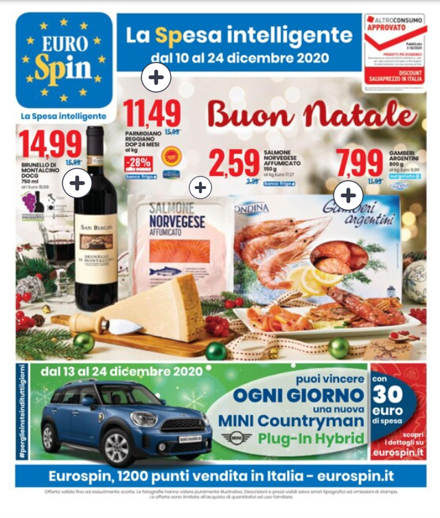 Eurospin Volantino Buon Natale