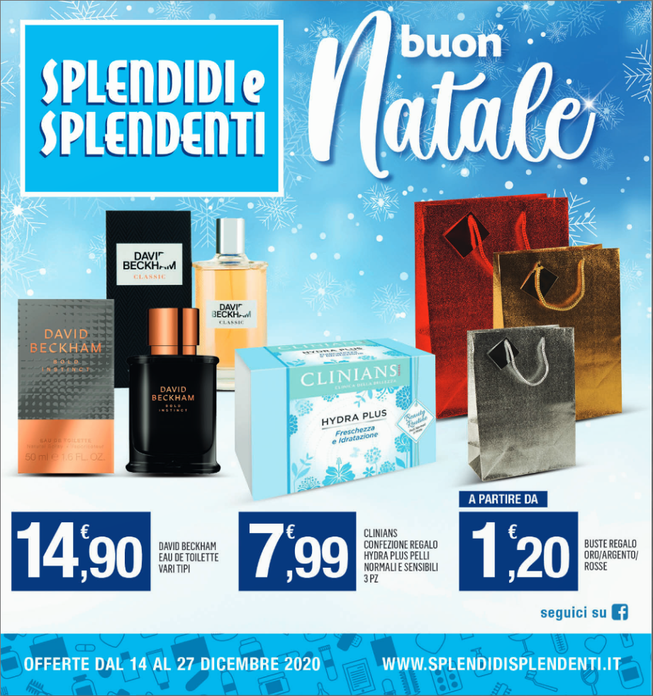 Splendidi Splendenti Volantino Buon Natale