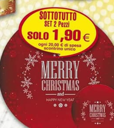 Contè: Sottotutto set 2 pezzi a 1,90€