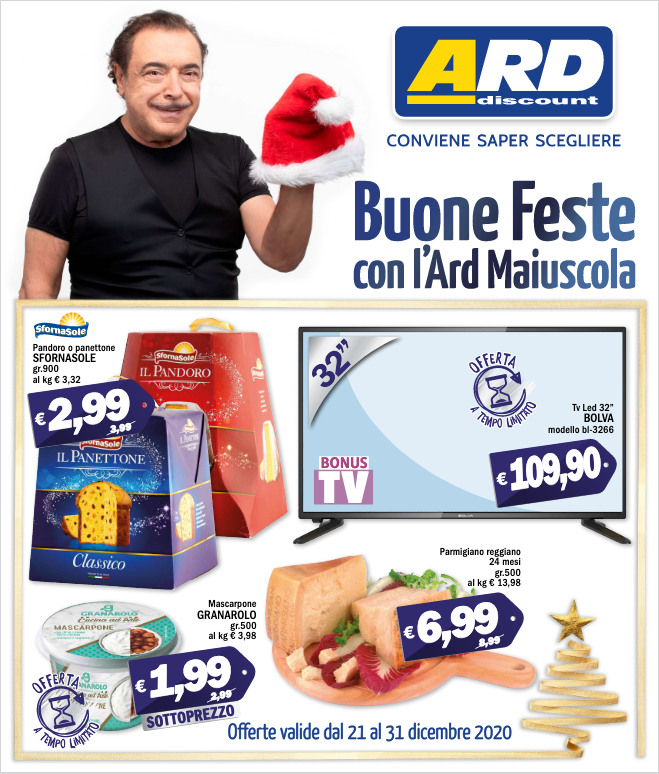 Buone Feste con l'Ard Maiuscola