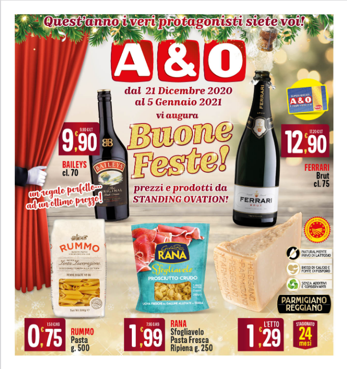 A&O Volantino Buone Feste