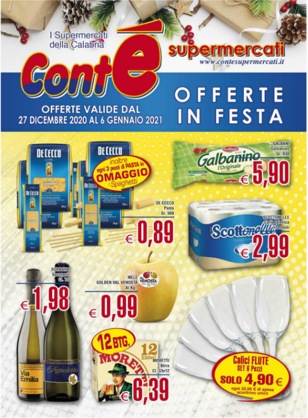 Contè Offerte in Festa!