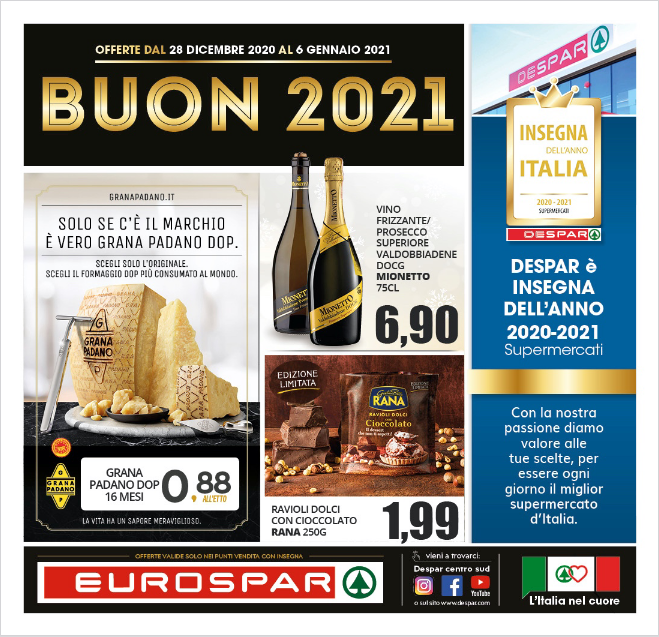 Volantino Eurospar Buon 2021