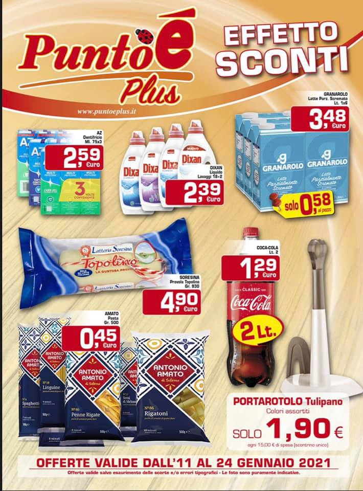 VOLANTINO PUNTOè PLUS EFFETTO SCONTI
