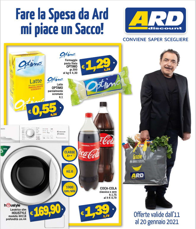 VOLANTINO ARD: DAL 11 AL 20 GENNAIO 2021