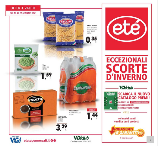 Volantino etè 18-27 Gennaio 2021
