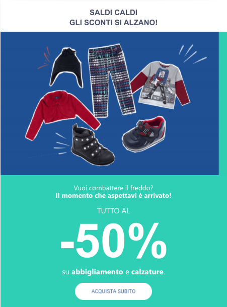 CHICCO - È TUTTO VERO: TUTTO AL 50%