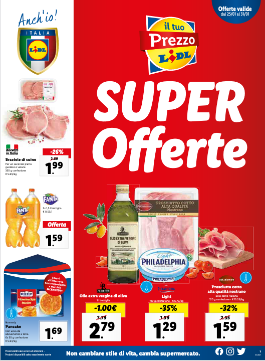 LIDL Volantino Super Offerte
