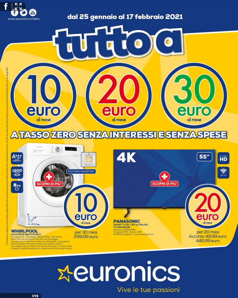 Nuovo Volantino Euronics