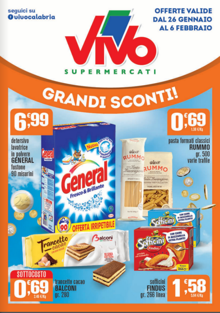 Volantini ViVo Grandi Sconti
