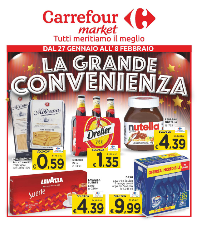 Carrefour Volantino La Grande Convenienza