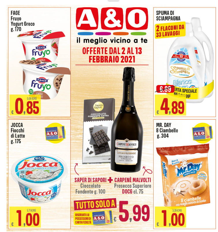 Nuovo volantino A&O 
