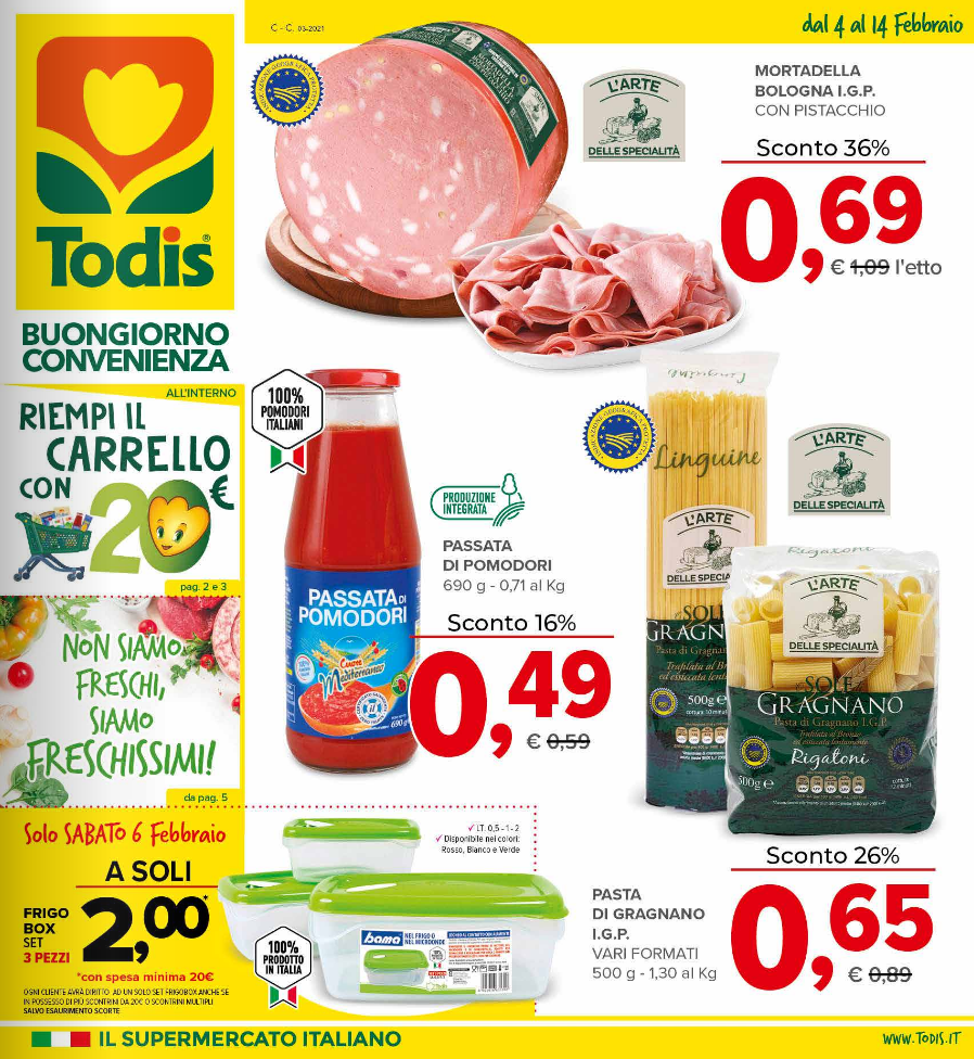 Nuovo Volantino TODIS
