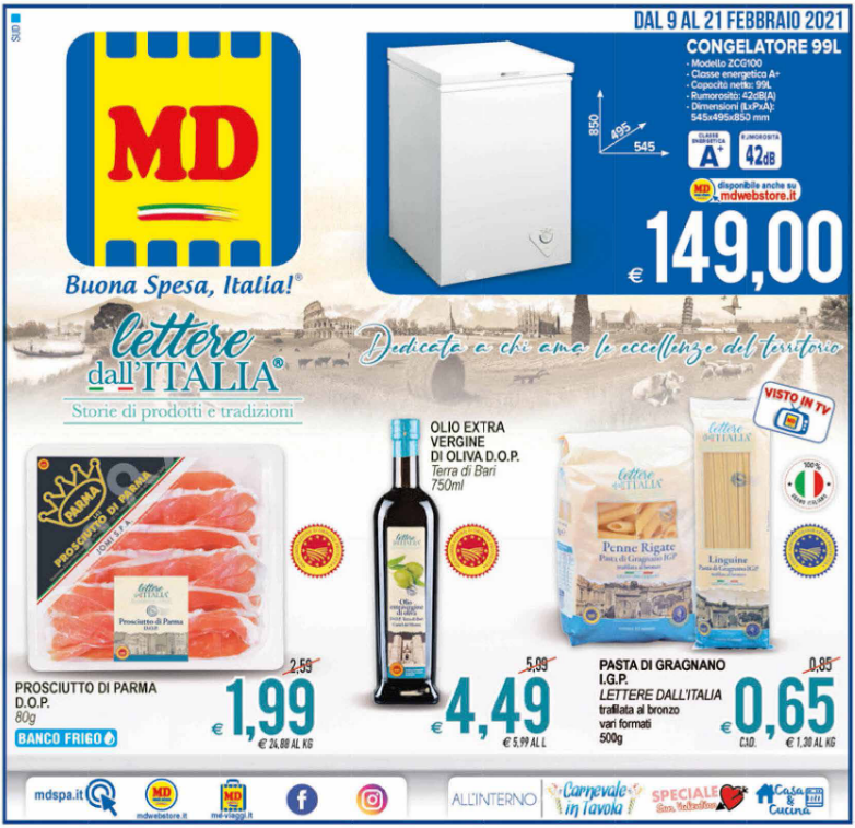 Volantino MD dal 09 al 21 Febbraio 