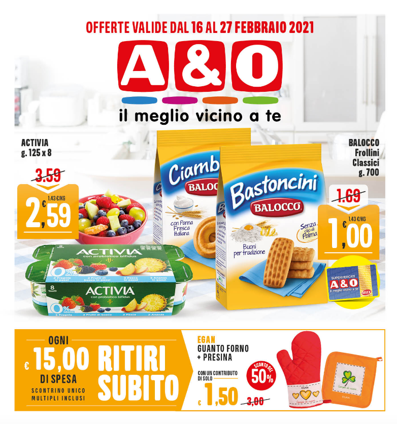 Nuovo Volantino A&O 