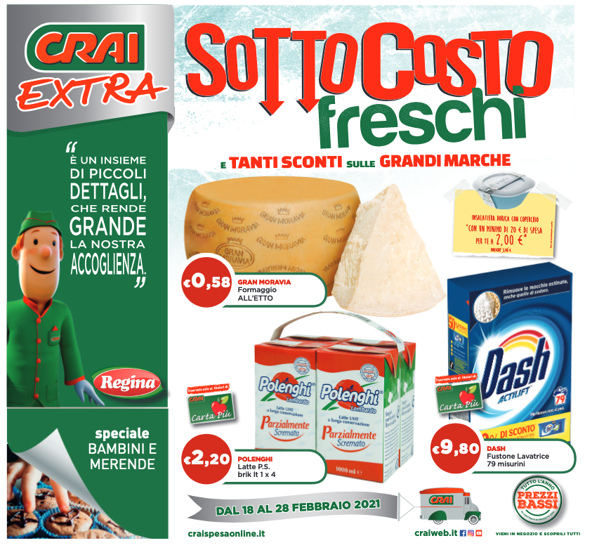 Volantino CRAI SottoCosto freschi