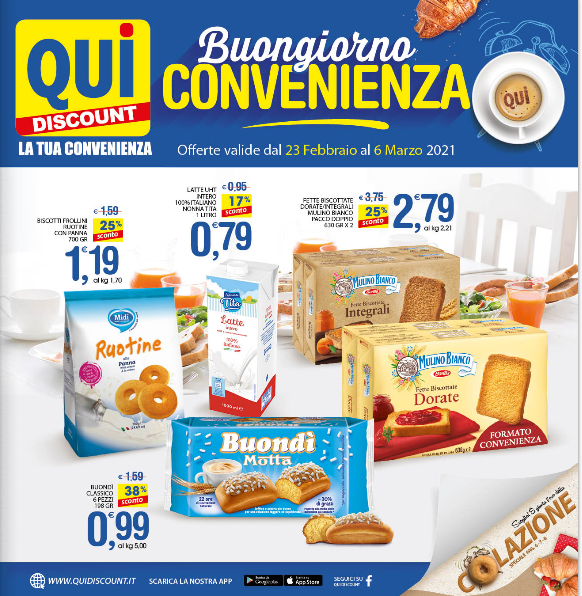 NUOVO VOLANTINO QUI DISCOUNT