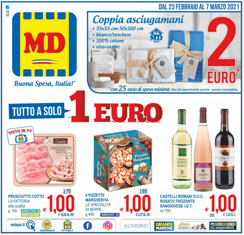 VOLANTINO MD TUTTO SOLO A 1€